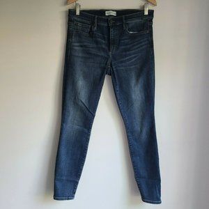 GAP Dark Wash Denim Stretch True Skinny Jeans - 31